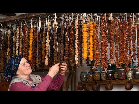 Dried Fruit Sucuk with Mulberry Molasses | A Unique Sweet & Savory Treat