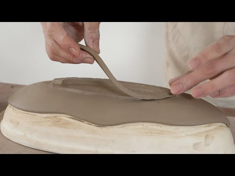판작으로 만드는 완두콩 모양의 도자기 접시 : Making a Peapod Shaped Plate [ONDO STUDIO]