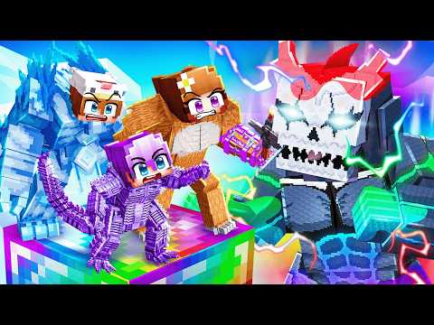 I Became OP on One KAIJU Block!