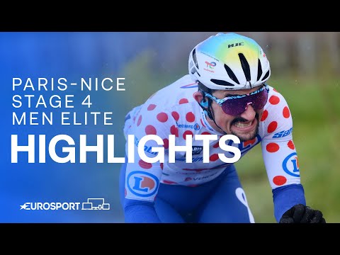 Mont Brouilly DELIVERED 👏 | Paris-Nice 2024 Stage 4 Highlights | Eurosport Cycling