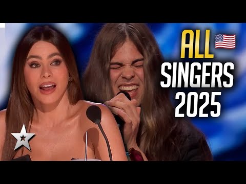 ALL Singing Auditions From America's Got Talent 2025!