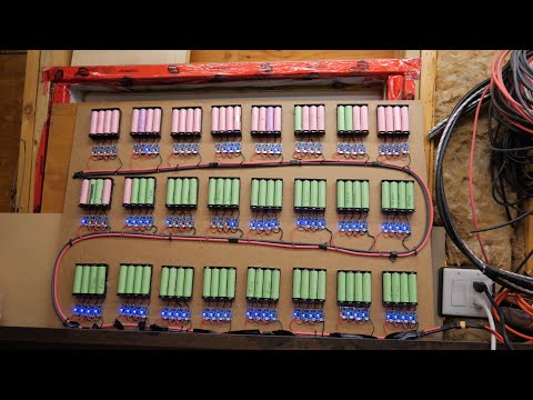 96 Cell 18650 Battery Charger