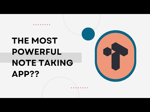 Tana note taking tutorial for complete beginners