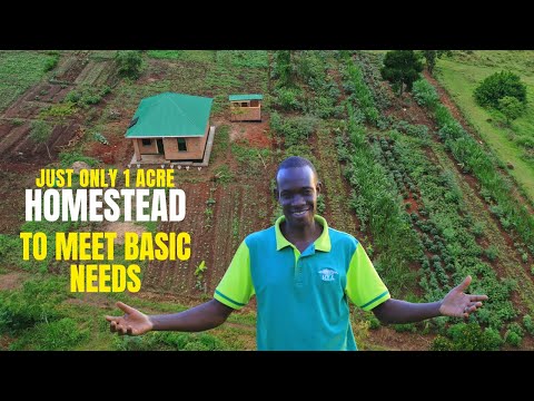 LEARN HOW YOU CAN USE ONE ACRE OF LAND TO MEET THREE BASIC NEEDS.