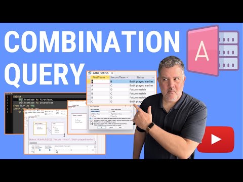 How to Make a Combination Query in Microsoft Access