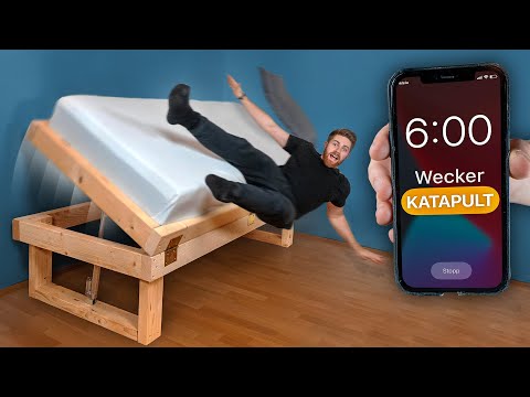 Katapult-Bett bauen! (100% Wach-Garantie)