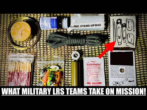 Behind Enemy Lines - Long Range Surveillance Military Survival Kit!