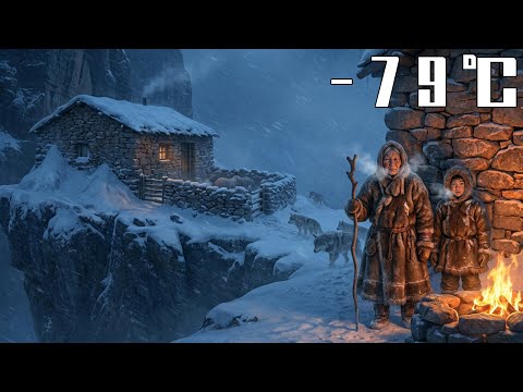 –79°C Cliffside Stone House: How an 80-Year-Old Grandmother and Her Grandson Drove Away a Wolf Pack