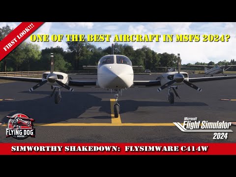Flying the Cessna 414W in Microsoft Flight Sim 2024 is Awesome!