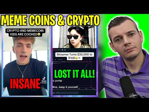 Let's Watch 30 Minutes of People Losing MILLIONS On Meme Coins & Cryptocurrency