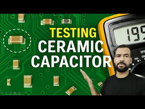 How to Test Ceramic Capacitors the EASY Way - SMD Capacitor Test
