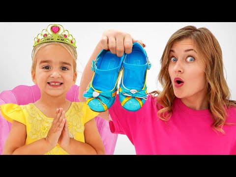 Alice dresses up for the princess ball