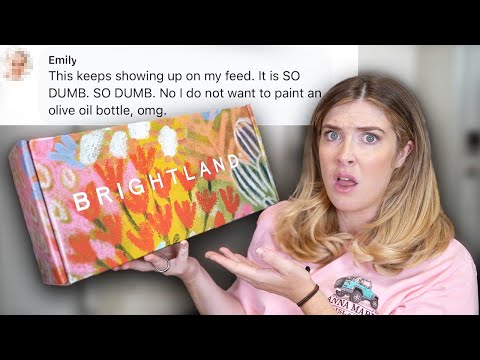 I Tried An OVERLY Sponsored "Art" Kit..but NOT sponsored. *the worst yet?*