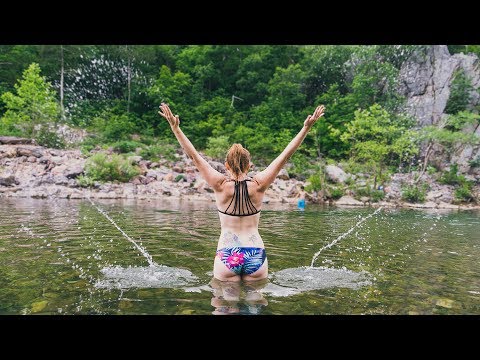Best Summer Day EVER! - Beautiful Natural Spring and Exploring Abandoned Church!