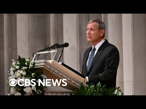 Chief Justice John Roberts remembers Sandra Day O'Connor