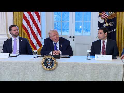 President Trump Participates in a Meeting with Oil and Gas Executives