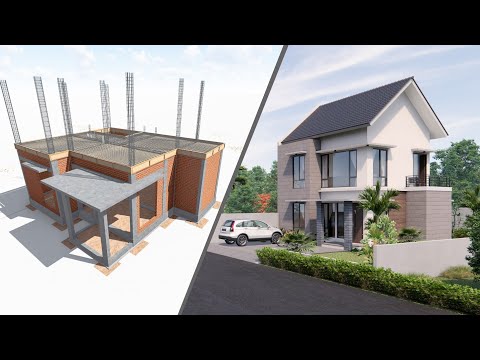 House building construction process step by step (start to finish)