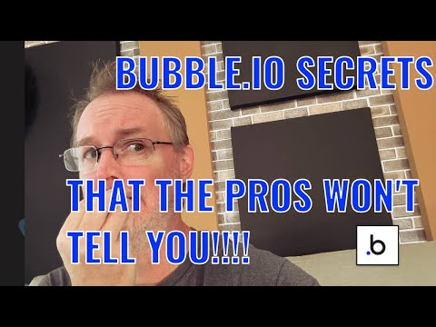 Bubble.io SECRET OPERATIONS the PROS Won't Tell You!