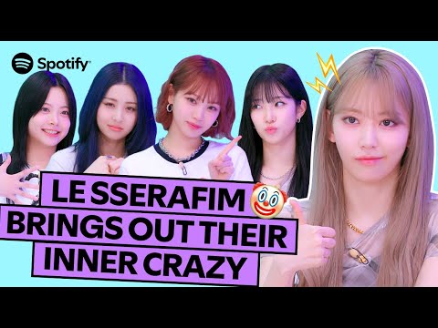 LE SSERAFIM gets in character for their CRAZIEST(?) act yetㅣK-Pop ON! Playlist CRAZY Take Over