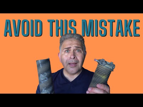 Avoid THIS Common Mistake When Buying Torsion Springs