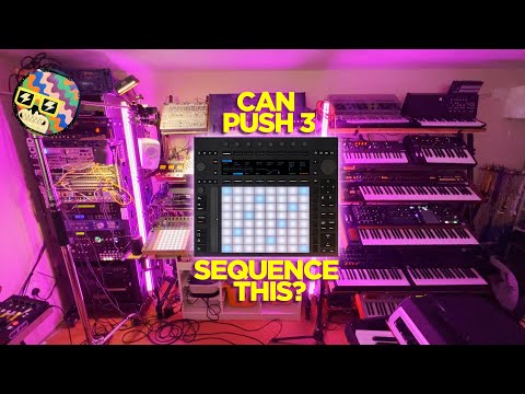 Can Push 3 sequence a whole room of MIDI gear (generatively)?