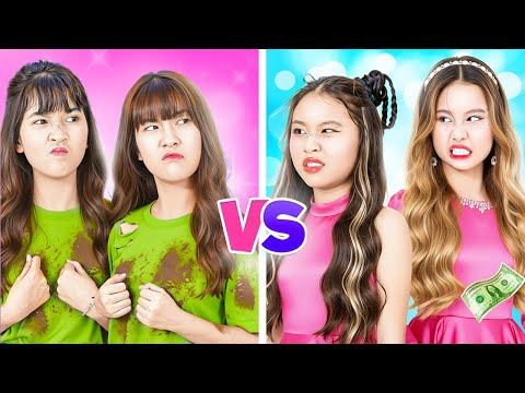 Poor Student Vs Rich Student In A Costume Challenge! Who Will Win?