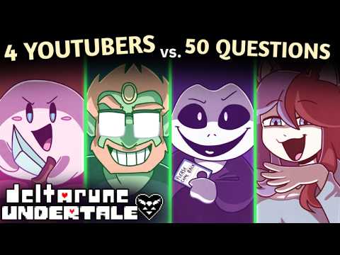 Who Knows DELTARUNE the Best? (feat @CiblesGD, @MysticSlime, @JaruJaruJ and Shayy.)