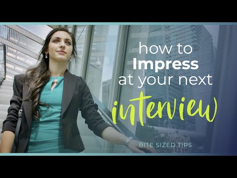 How to Impress in an Interview - Avoid This Common Mistake! | Bite Sized Tips  | #shorts
