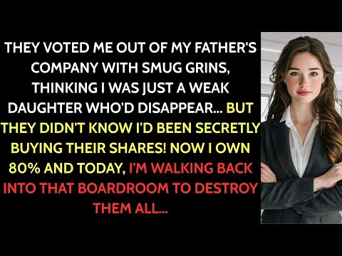 At The Board Meeting, They Voted Me Out—Now I Own 80% of Their Shares