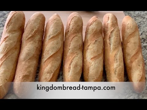 A Professional Baker Teaches Poolish Baguettes at Home