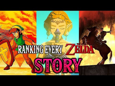 RANKING EVERY ZELDA STORY FROM WORST TO BEST