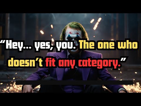 You Don’t Realize Who’s Secretly Studying Your Every Move 🔍🃏 Joker Speech (Powerful) #JokerSpeech