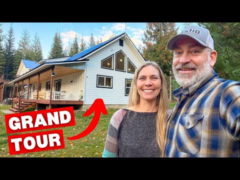 Our Full Off Grid Home Tour After 6 Years of Building