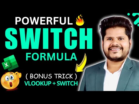 why you should use switch formula in excel ?