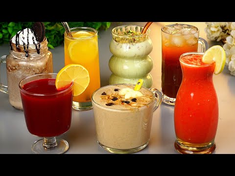 10 عصائر صيفية منعشة🍹🧊 ترطب على القلب بمقادير مدروسة 🍇 قمة اللذاذة