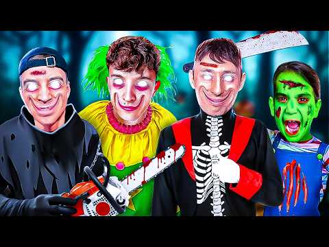 24 Stunden HALLOWEEN mit ALLEN YOUTUBERN FEIERN! 🎃🥳