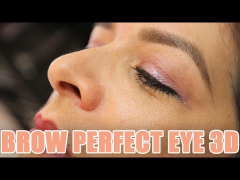 Maquillage des sourcils avec un lift