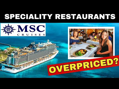MSC Cruise: Which Restaurants are Worth Paying for?!