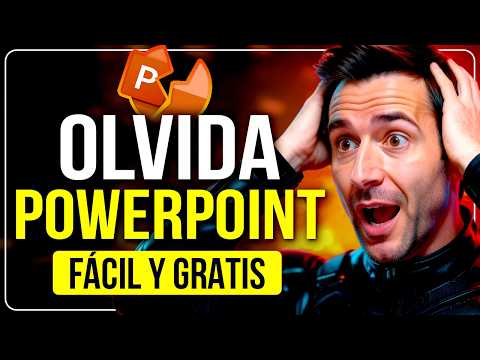 Crea PRESENTACIONES en 1 CLIC 🚀 3 ALTERNATIVAS con IA a POWERPOINT (¡Todas diferentes!)