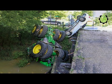 Dangerous Idiots Tractor Fails | Extreme Heavy Equipment Idiots at Work #5