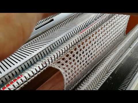 Ажурная сетка без ажурной каретки на любой машине