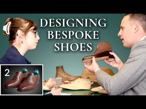 Designing Bespoke Shoes with Your Shoemaker