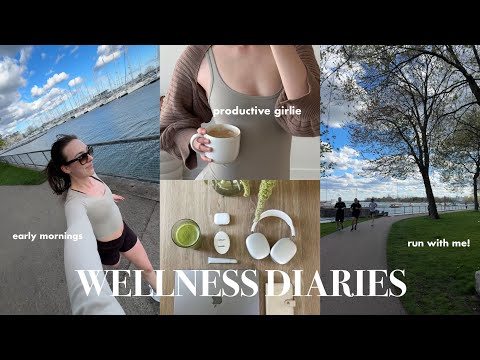 a *PRODUCTIVE GIRLIE* week in the life ☕️ early mornings, how to start running + consistency