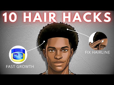 10 Hair Tricks to INSTANTLY look ATTRACTIVE (Black Men)