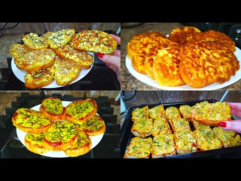 TOP 4 Hot Sandwiches for Breakfast! One Recipe is TASTIER than the Other!