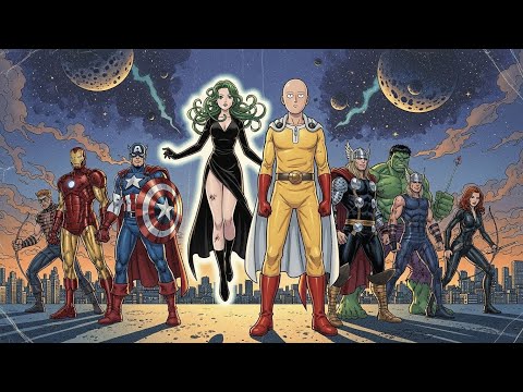 What if Saitama and Tatsumaki Landed in the Marvel Universe ?