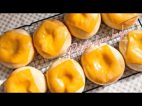 런던베이글뮤지엄의🥯감자치즈 베이글 만들었어요🧀부드럽고 촉촉한 베이글, 진짜 넘 맛있어요👍 런던베이글뮤지엄보다 더 업그레이드한 맛❤️