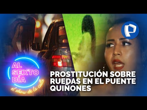 Solo para adultos: Prostitución sobre ruedas en el puente Quiñones