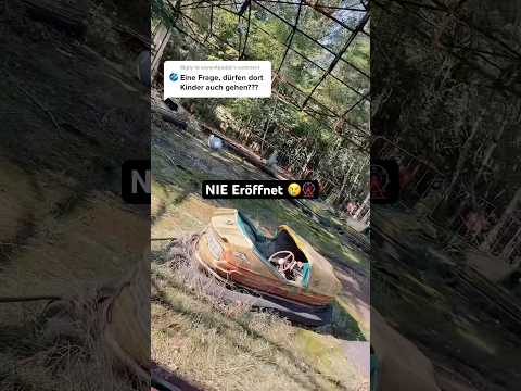 Ich Erkunde einen NIE geöffneten FREIZEITPARK! 😳🎡