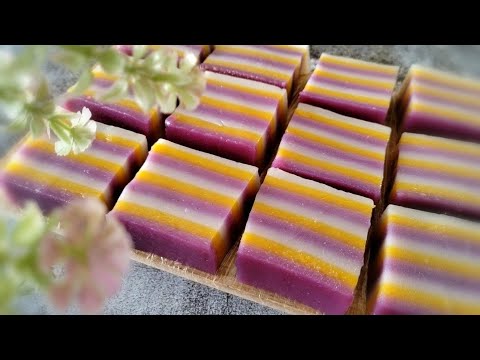 ［九层糕］Nine-layer cake 椰奶飘香 无添加色素 #kuih